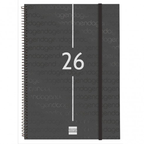 AGENDA YEAR E40 210X297 SV VERT. 2026 NEGRO
