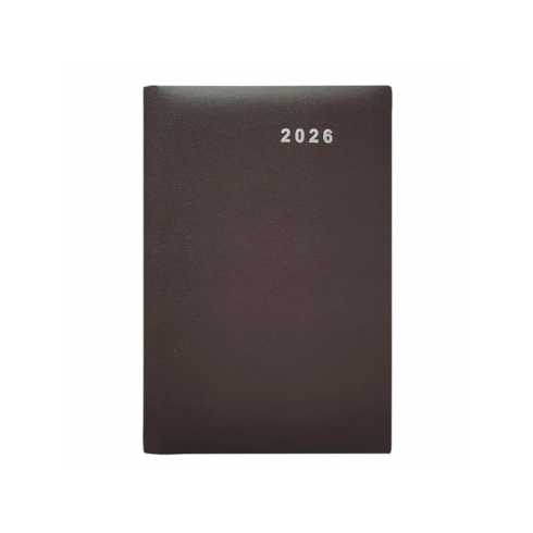 AGENDA ANUAL 2026 CAMPUS BASIC A5 DIA  PAG. MARRÓN