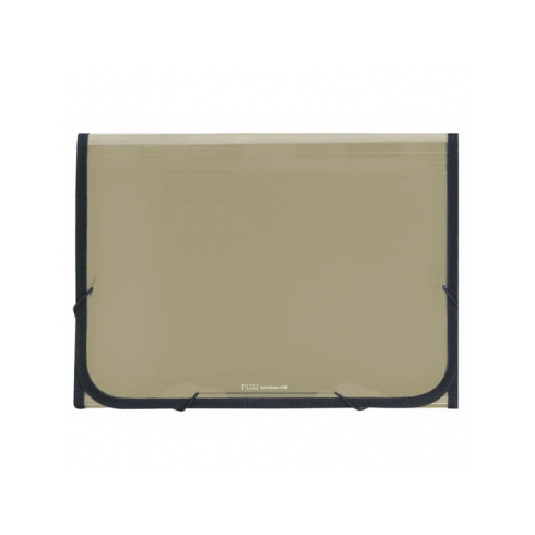 Carpeta clasificadora Plus Office A4 12 separ.OCRE