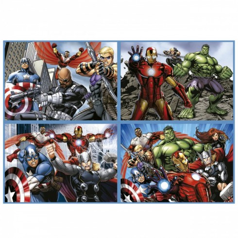 MULTI 4 PUZZLES AVENGERS