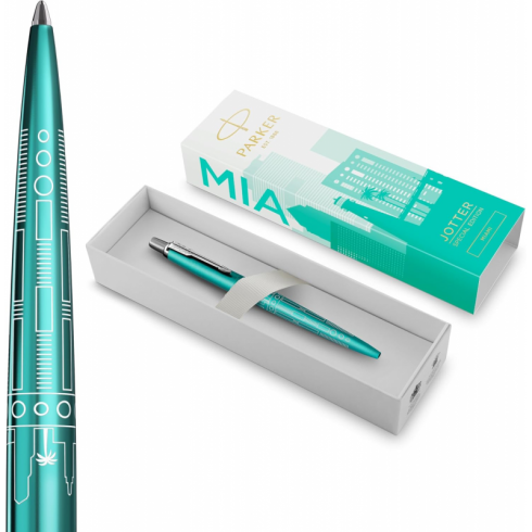 BOLIGRAFO PARKER JOTTER MIAMI TURQUESA