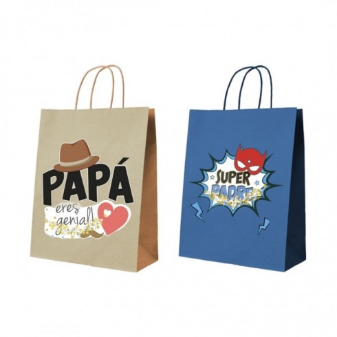BOLSA PAPEL PARA PAPÁ GRANDE