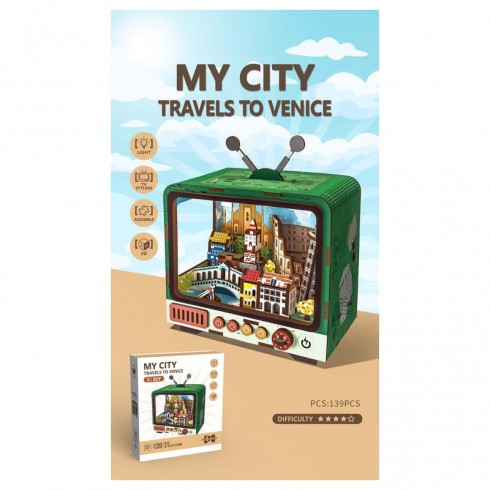 PUZZLE MADERA 139 PIEZAS MY CITY VENEZIA