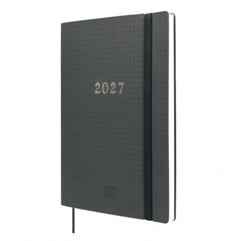 AGENDA FINOCAM DOTTED Y10 SV NEGRO 26-27