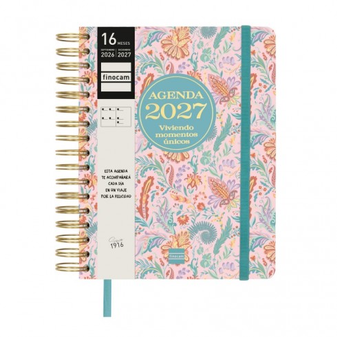 AGENDA FINOCAM 16 MESES VITAE 1/4  SV  HORIZ.ROSA 26-27
