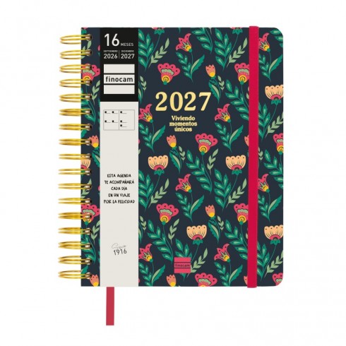 AGENDA FINOCAM 16 MESES VITAE 1/4  SV  HORIZ.VERDE 26-27