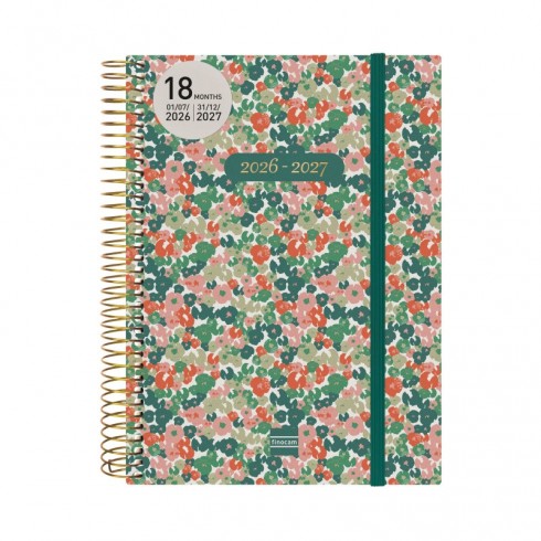 AGENDA FINOCAM 18M ESP. DAISY E10 2DP 26-27