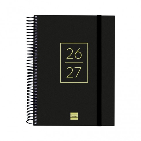 AGENDA FINOCAM SECUNDARIA 1/4 1DP NEGRO 26-27