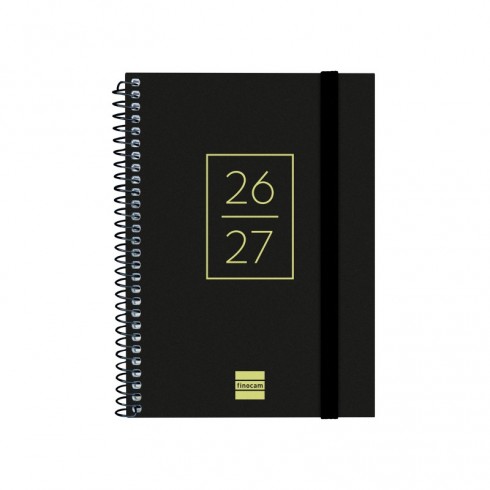 AGENDA FINOCAM SECUNDARIA 1/8 SV HORIZ.NEGRO 26-27