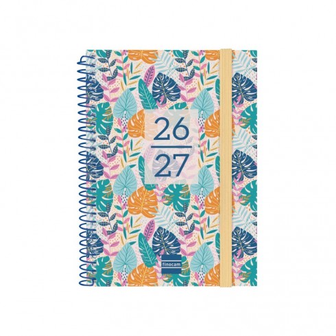 AGENDA FINOCAM SECUNDARIA 1/8 SV HORIZ.TROPICAL 26-27