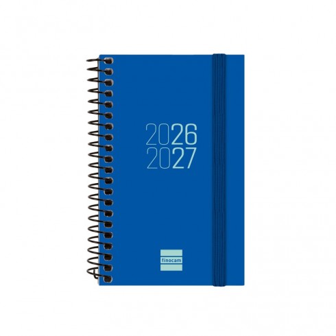 AGENDA FINOCAM ESPIRAL E3 SV HORIZ.AZUL 26-27
