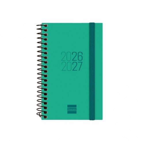 AGENDA FINOCAM ESPIRAL E3 SV HORIZ.VERDE 26-27