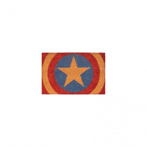 FELPUDO MARVEL CAPITAN AMERICA SHIELD