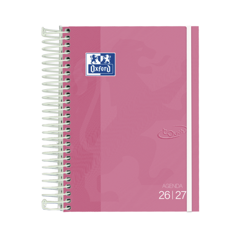 AGENDA ESCOLAR TOUCH TAPA EXTRADURA 8º DÍA PÁGINA 26-27