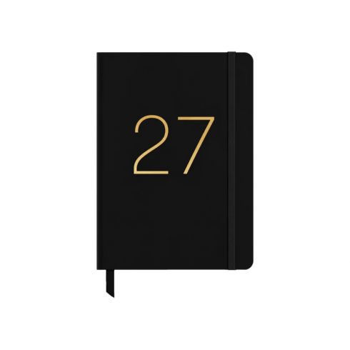AGENDA ANUAL 2027 CAMPUS PU PLAIN A6 SEM VISTA NEGRO