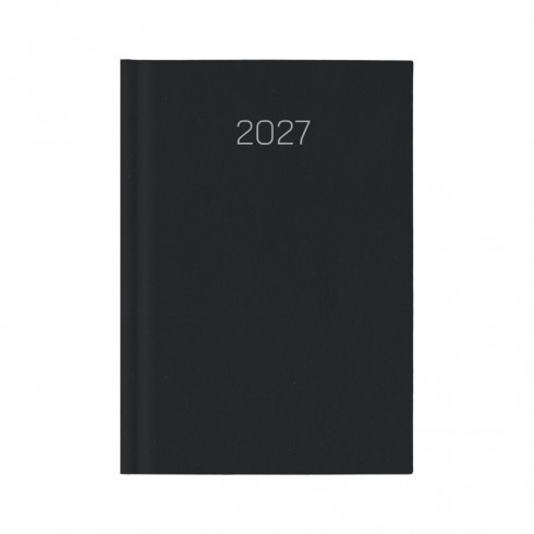 AGENDA DEUSTO D07 1DP 1/4 PREMIUM C01-NEGRO 2027