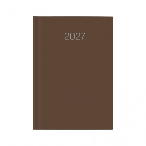 AGENDA DEUSTO D07 1DP 1/4 PREMIUM C28-MARRON 2027