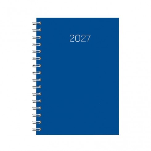 AGENDA 1DP 1/4 PREMIUM BASE WIRE´O 226-AZUL 2027