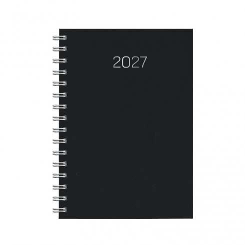 AGENDA 1DP 1/4 PREMIUM BASE WIRE´O C01-NEGRO 2027