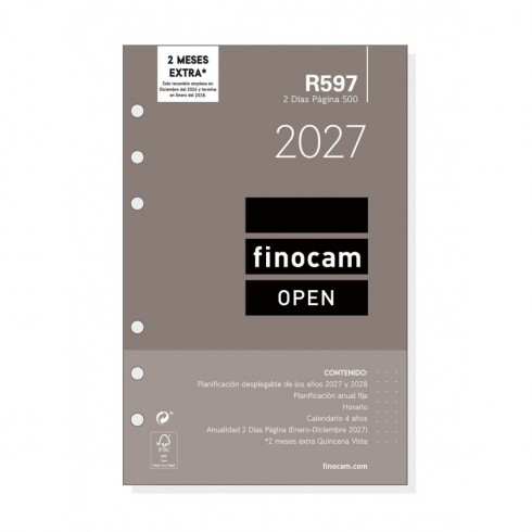 RECAMBIO FINOCAM OPEN 500 R597 2DP 117X181 2027
