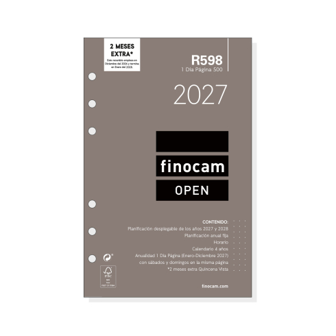 RECAMBIO FINOCAM OPEN 500 R598 1DP 117X181 2027