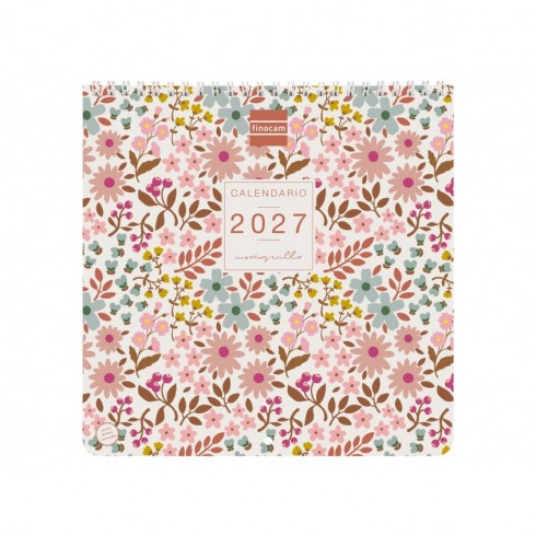 CALENDARIO PARED ART 21X21 MONIQUILLA 2027
