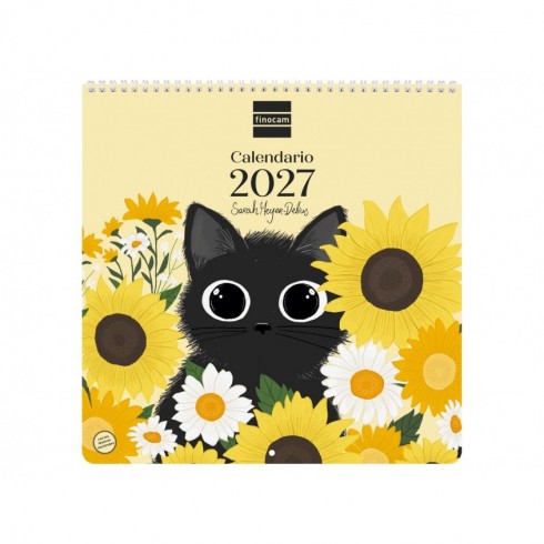 CALENDARIO PARED ART 30X30 SARA MEYER 2027
