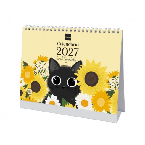 CALENDARIO SOBREMESA ART 210X150 2027 SARAH MEYER