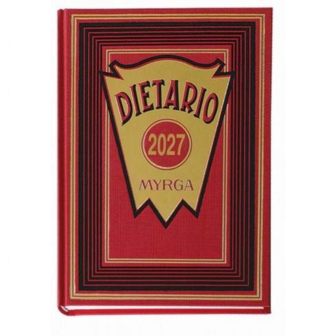 DIETARIO MYRGA OCTAVO ROJO 2027 1DP