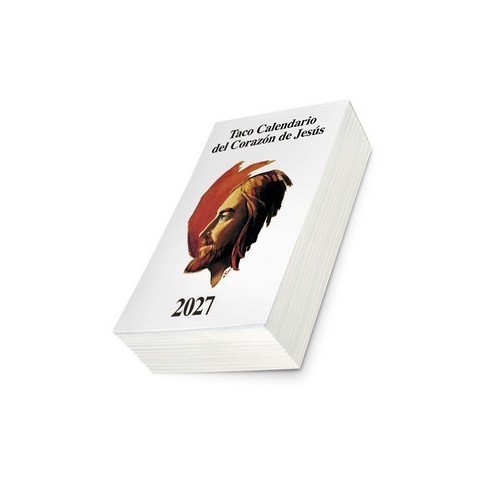 TACO CALENDARIO CORAZÓN DE JESUS CLÁSICO 2027