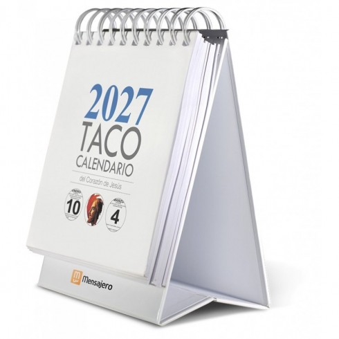 TACO CALENDARIO CORAZÓN DE JESÚS MESA 2027