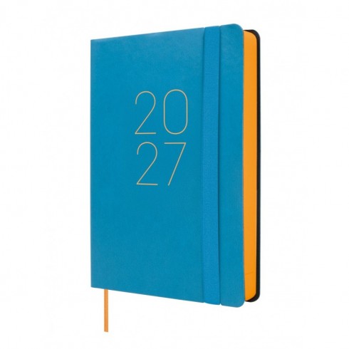 AGENDA FLEXI LISA F4 118X168 1DP 2027 AZUL