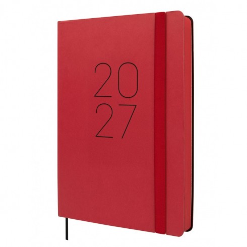 AGENDA FLEXI LISA FA5 DINA5 1DP 2027 ROJO
