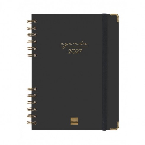 AGENDA ALMA E10  155X212 SV 2027 NEGRO