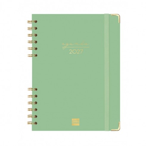 AGENDA ALMA E10  155X212 SV 2027 VERDE