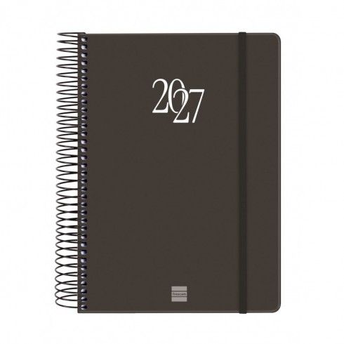AGENDA ESPIRAL MY E10 155X212 1DP 2027 NEGRO