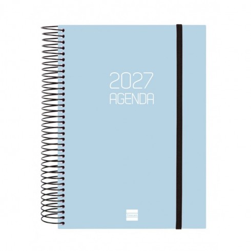 AGENDA OPAQUE E10 155x212 1DP 2027 CELESTE