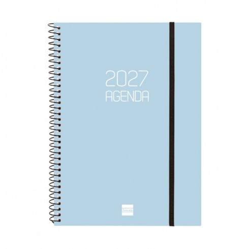 AGENDA OPAQUE E10 155x212 SVH 2027 CELESTE