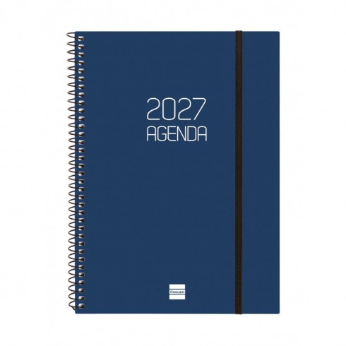 AGENDA OPAQUE E10 155x212 SV VERT 2027 AZUL