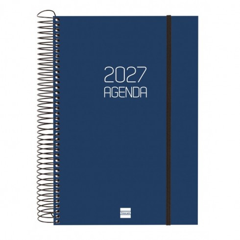 AGENDA OPAQUE E11 165x242 1DP 2027 AZUL