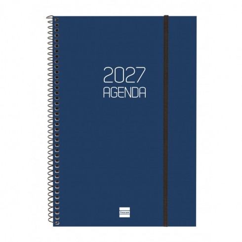 AGENDA OPAQUE E11 165x242 SV VERTICAL 2027 AZUL
