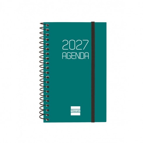 AGENDA OPAQUE E3 79X127 SV 2027 VERDE