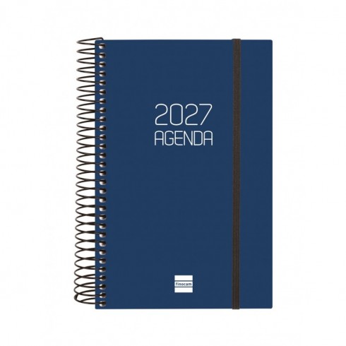 AGENDA OPAQUE E5 117x181 1DP 2027 AZUL