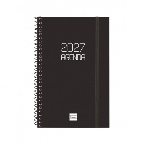AGENDA OPAQUE E5 117x181 SV 2027 NEGRO
