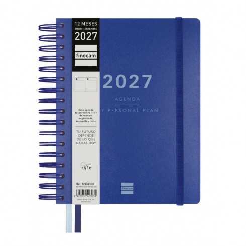 AGENDA TEMPUS 155x212 1DP 2027 AZUL