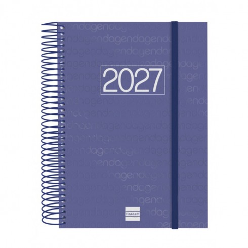 AGENDA YEAR E10 155X212 1DP 2027 AZUL