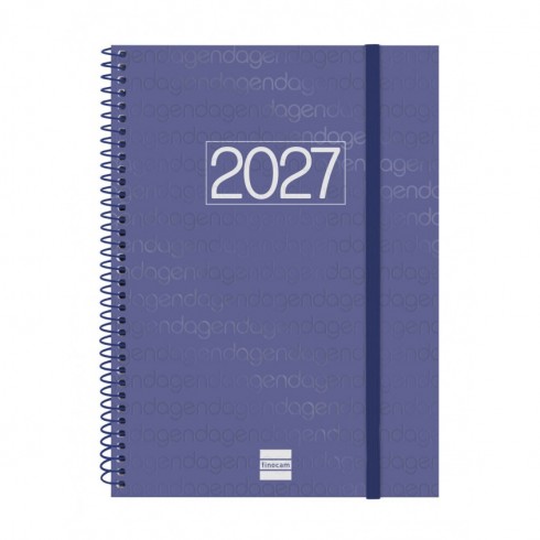AGENDA YEAR E10 155X212  SV 2027 AZUL