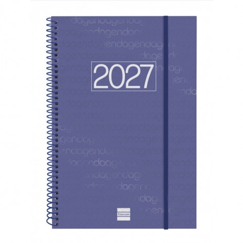 AGENDA YEAR E11 165x242 SV VERTICAL 2027 AZUL
