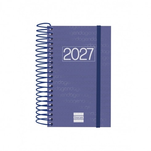 AGENDA YEAR E3 1DP 79x127 2027 AZUL