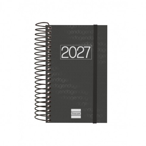 AGENDA YEAR E3 1DP 79x127 2027 NEGRO